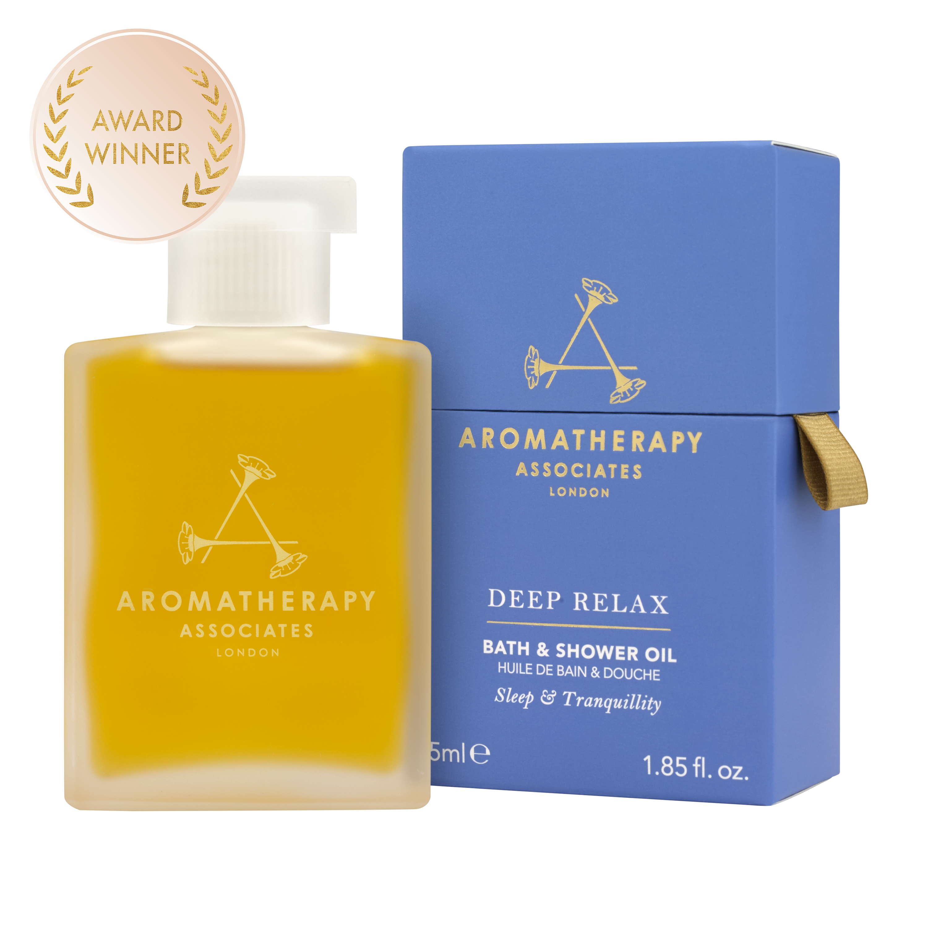 Deep Relax Bath & Shower Oil 55ml | Aromatherapy Associates Deep Relax Bath & Shower Oil 55ml | Aromatherapy Associates
