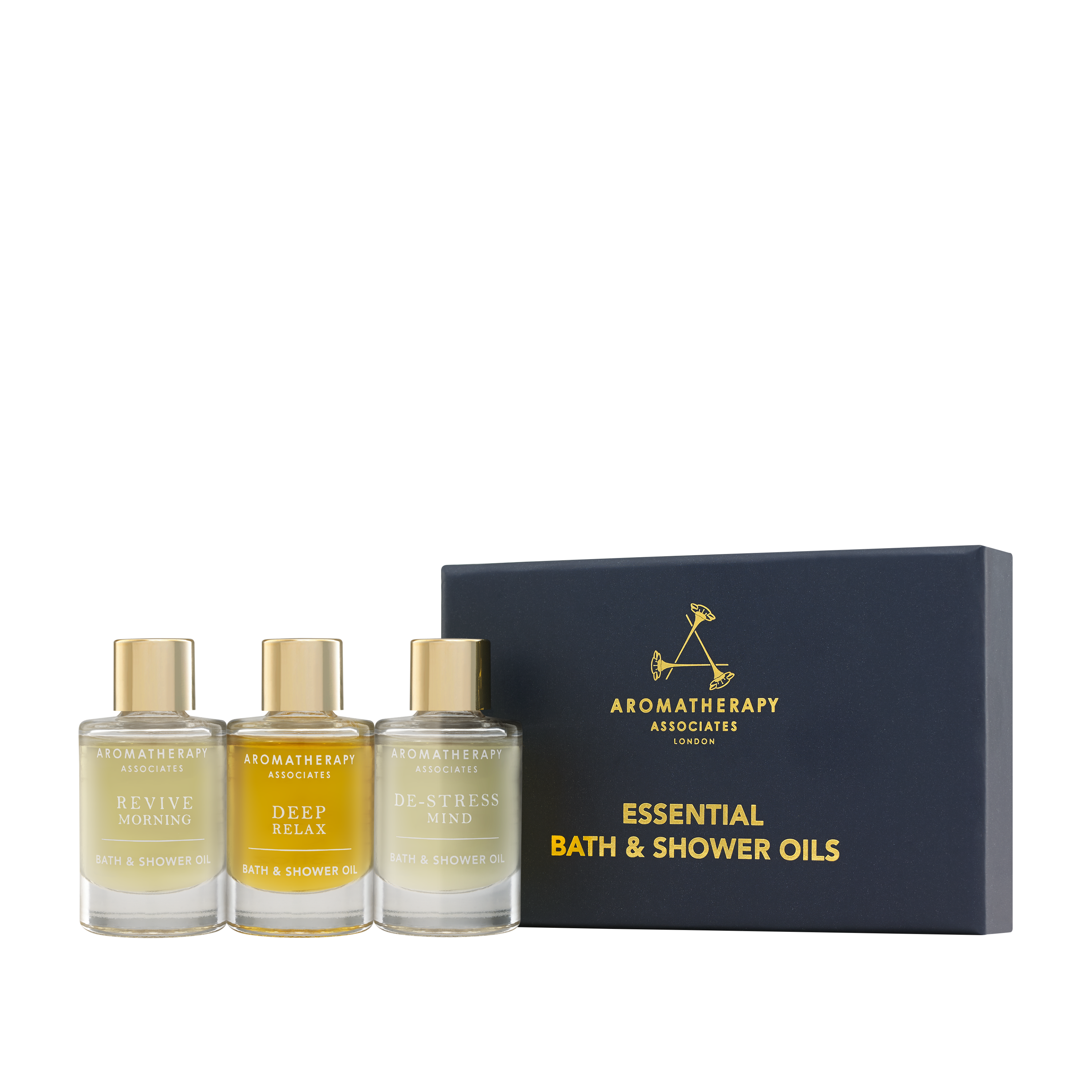 Essential Bath & Shower Oil Trio Aromatherapy Associates
