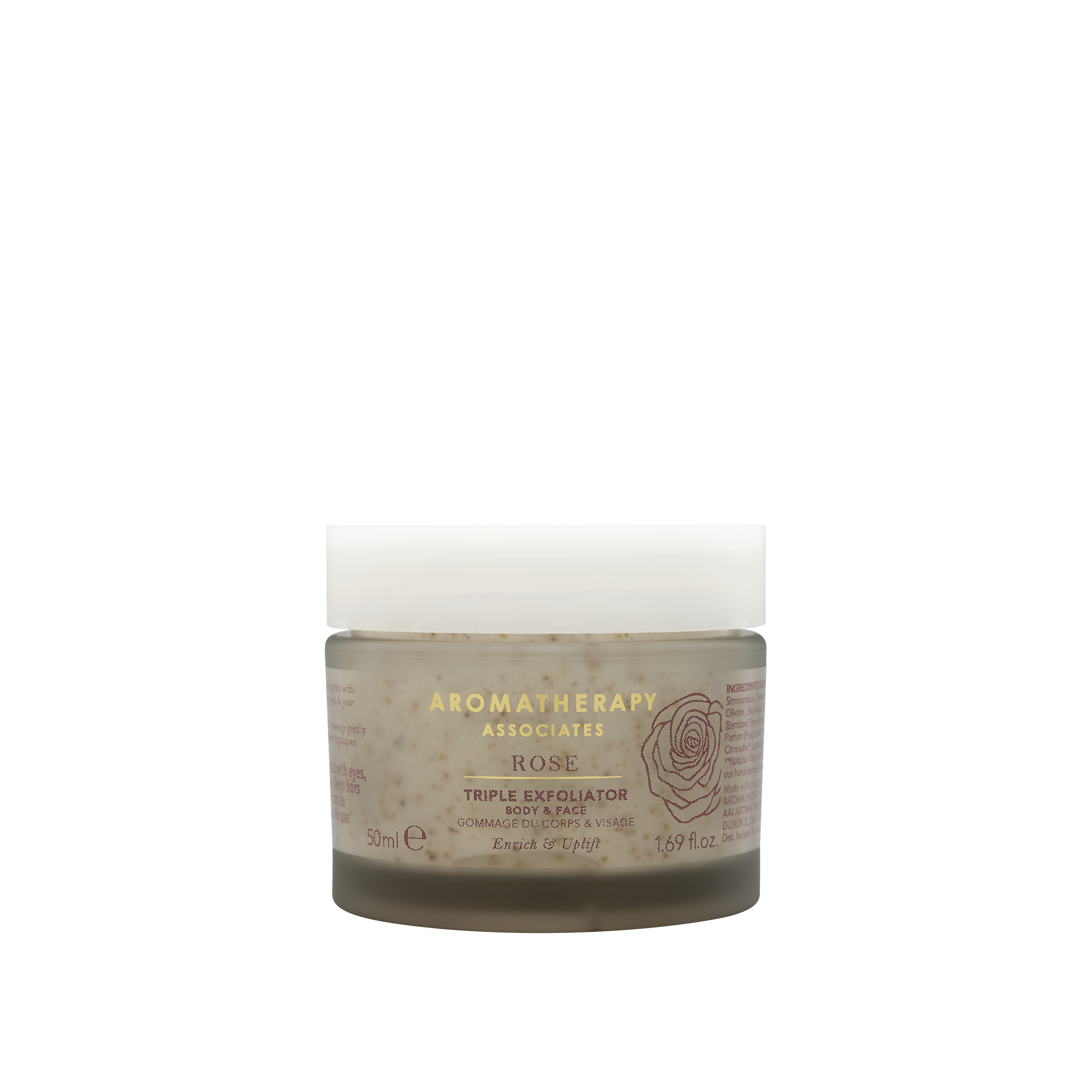 Travel Rose Triple Exfoliator