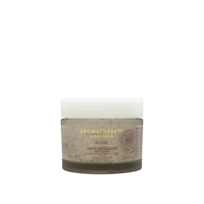 Travel Rose Triple Exfoliator