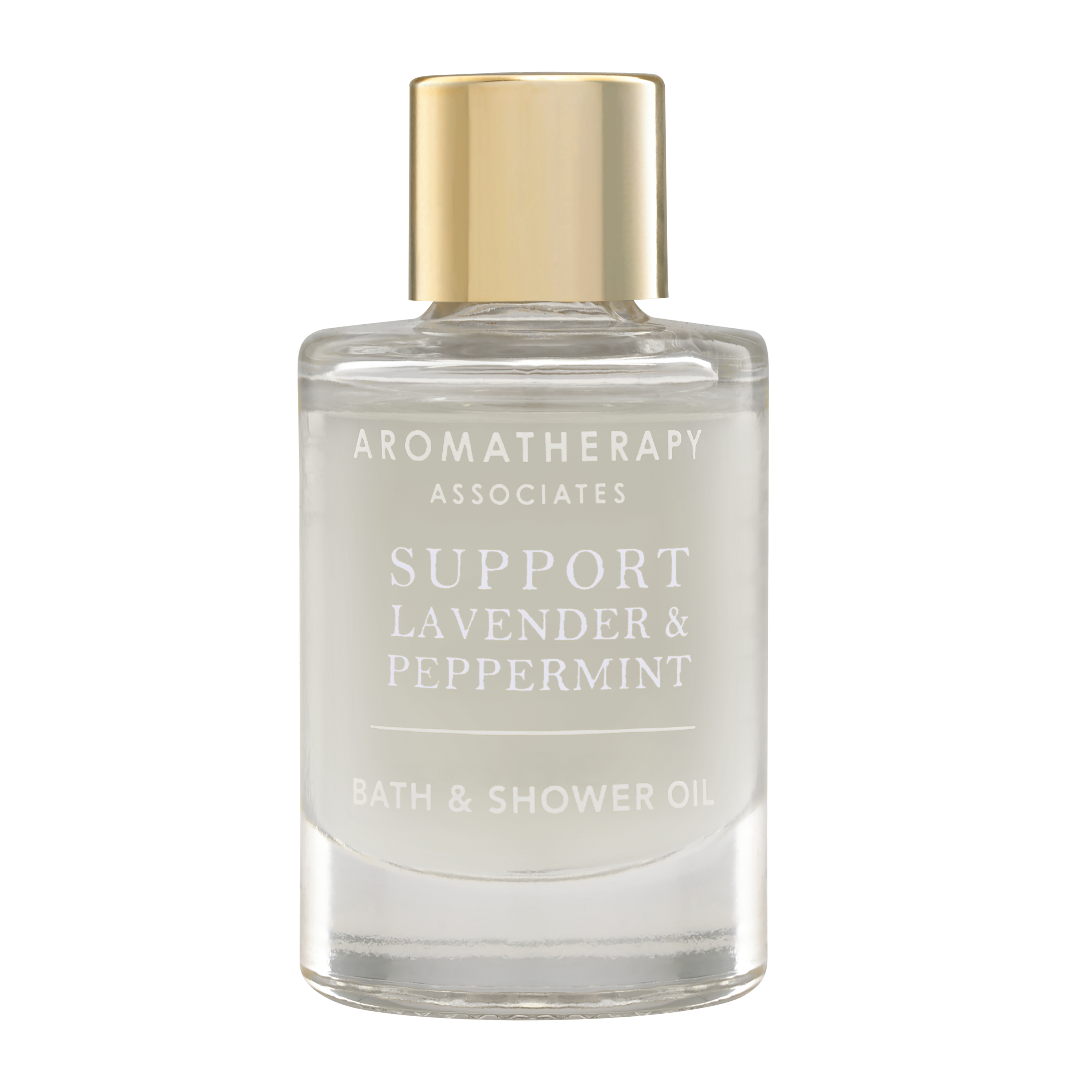 Support Lavender & Peppermint Bath & Shower Oil 9ml Aromatherapy Associates