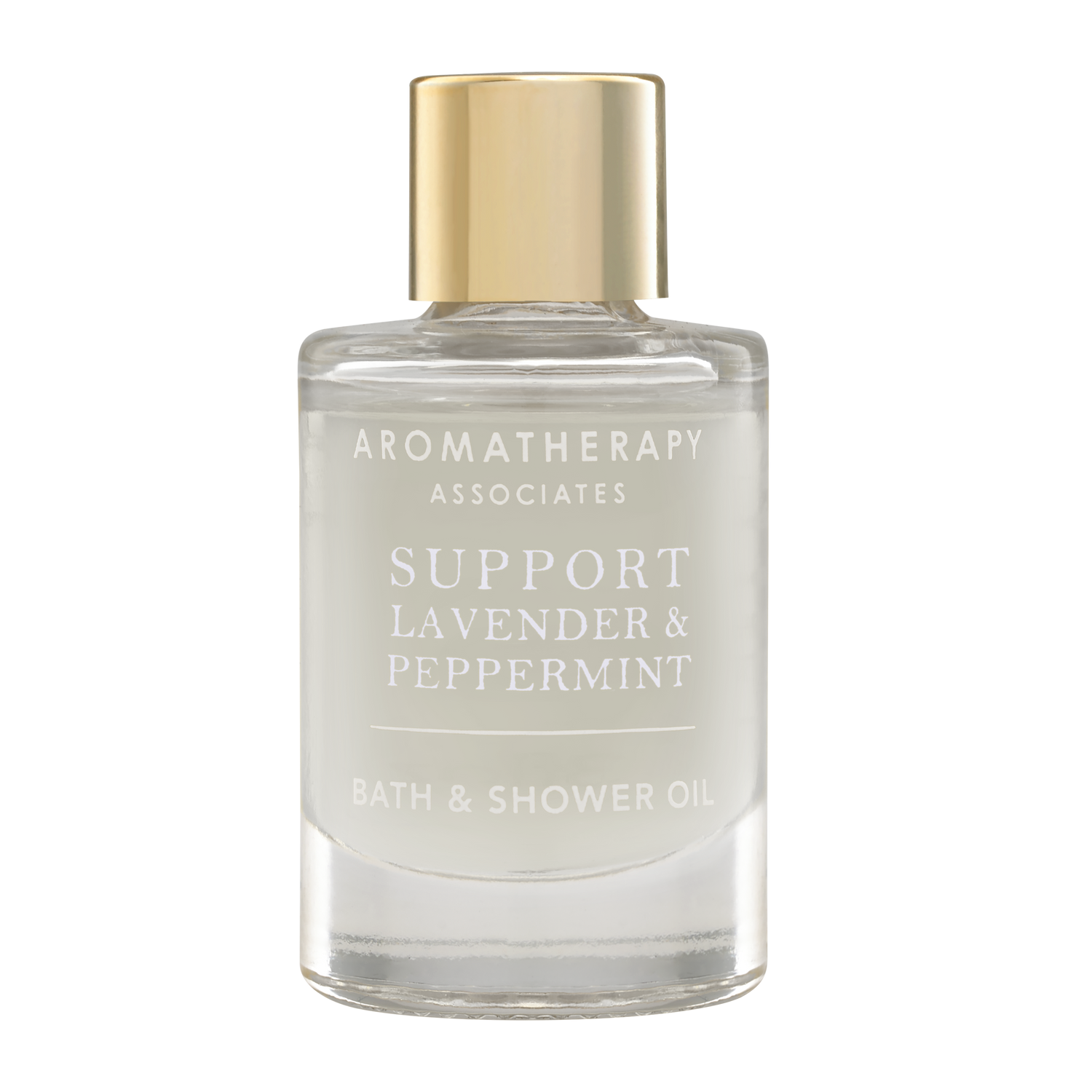 Support Lavender & Peppermint Bath & Shower Oil 9ml Aromatherapy Associates