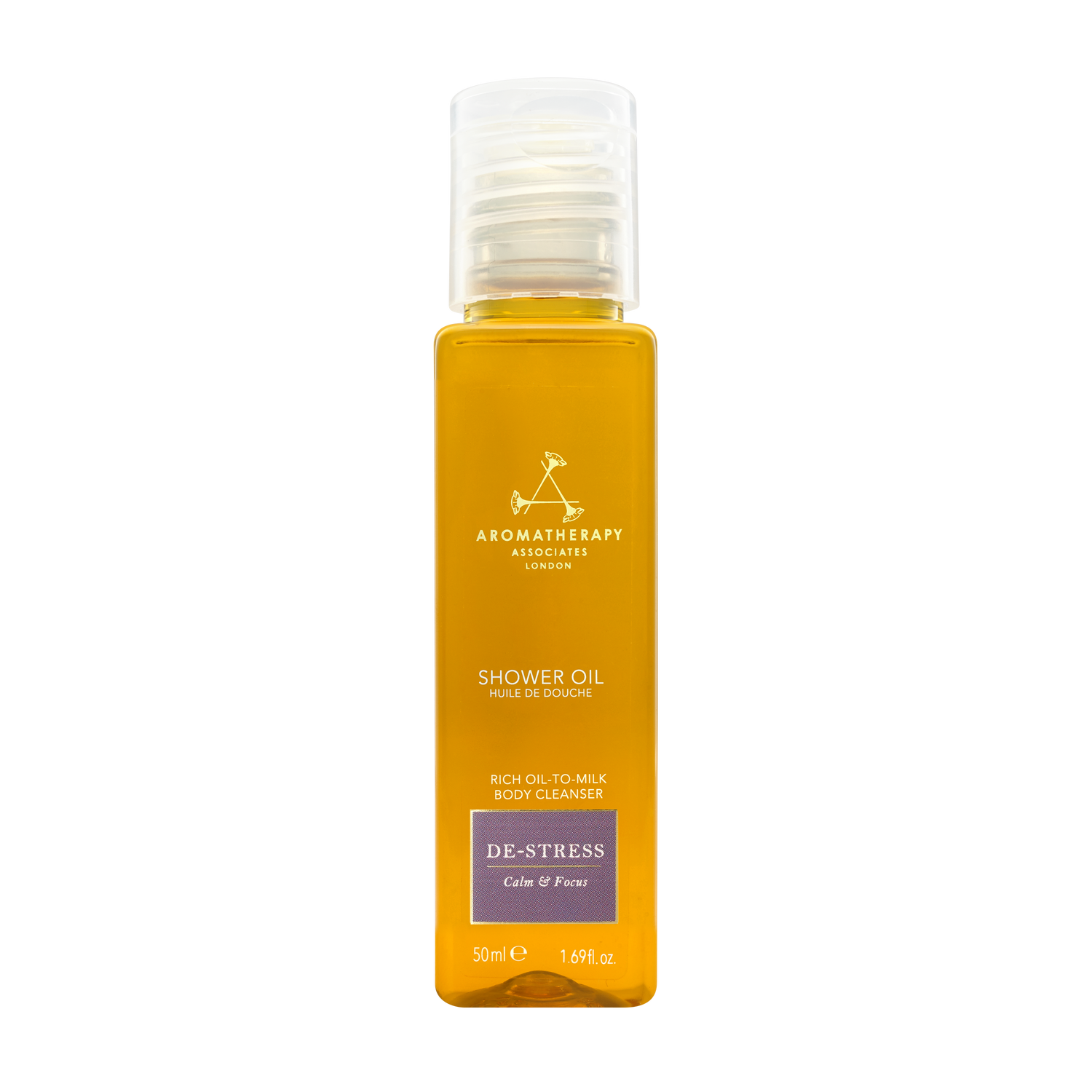 De-Stress Mind Shower Oil 50ml Aromatherapy Associates