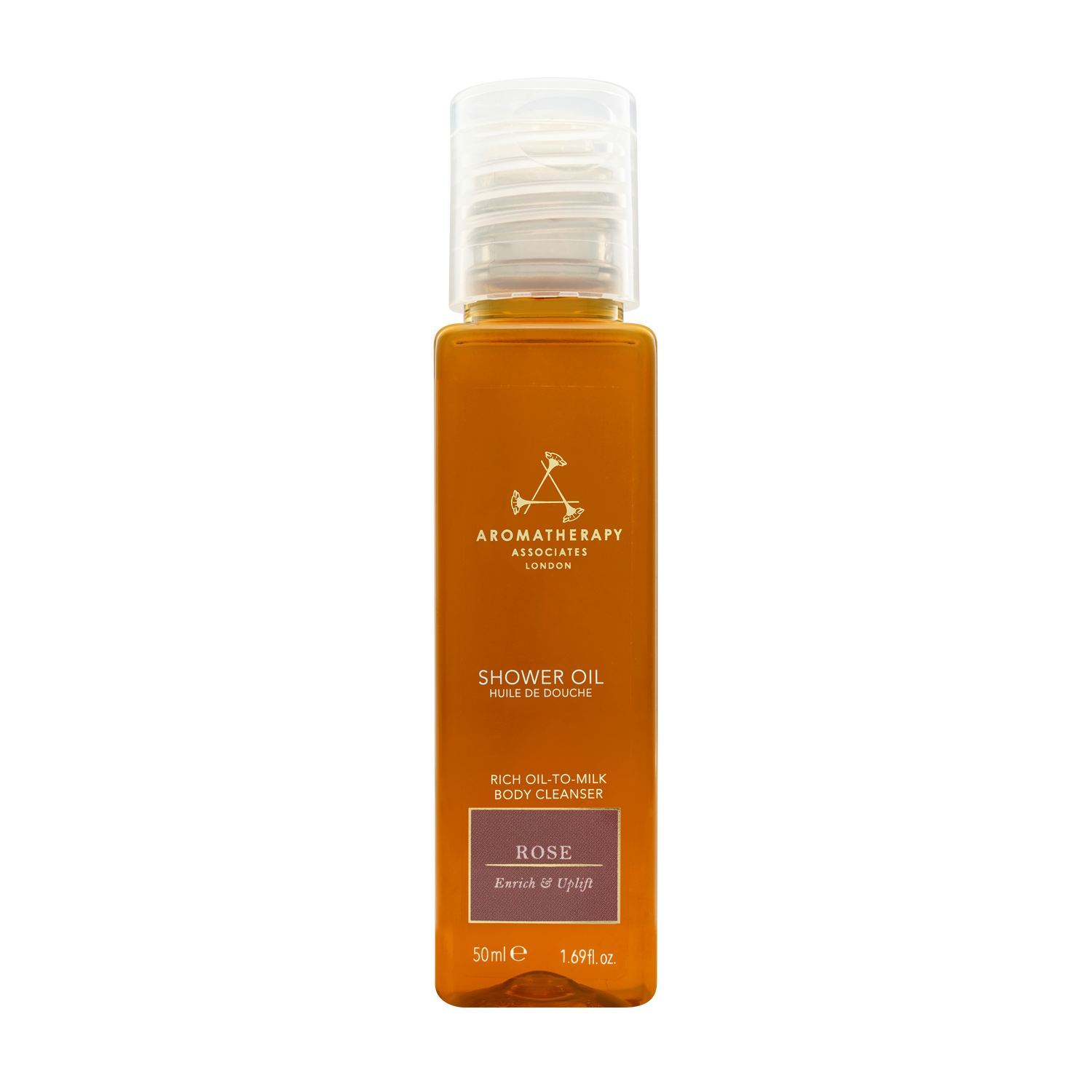 Rose Shower Oil 50ml Aromatherapy Associates