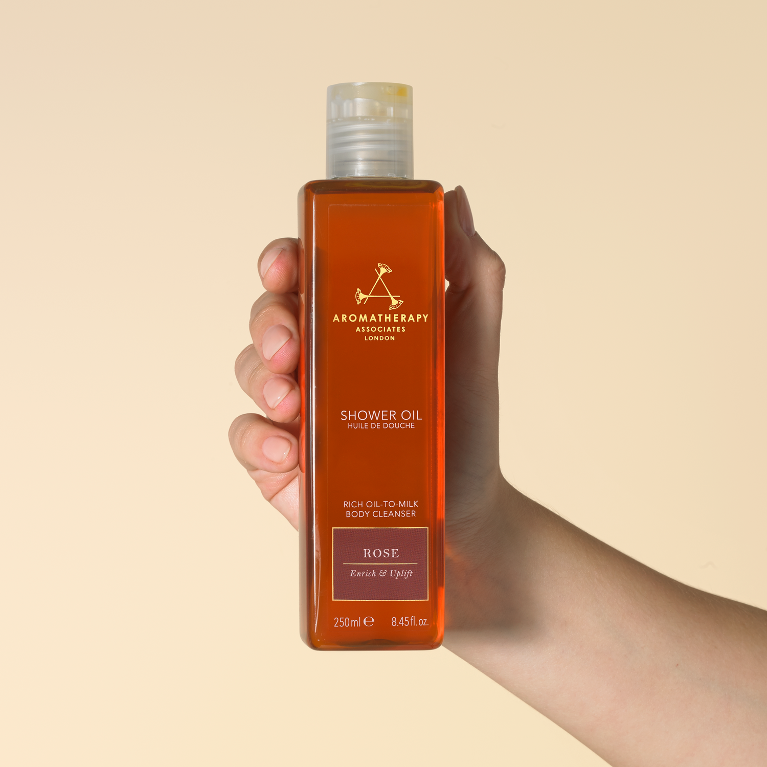 Rose Shower Oil 250ml Aromatherapy Associates