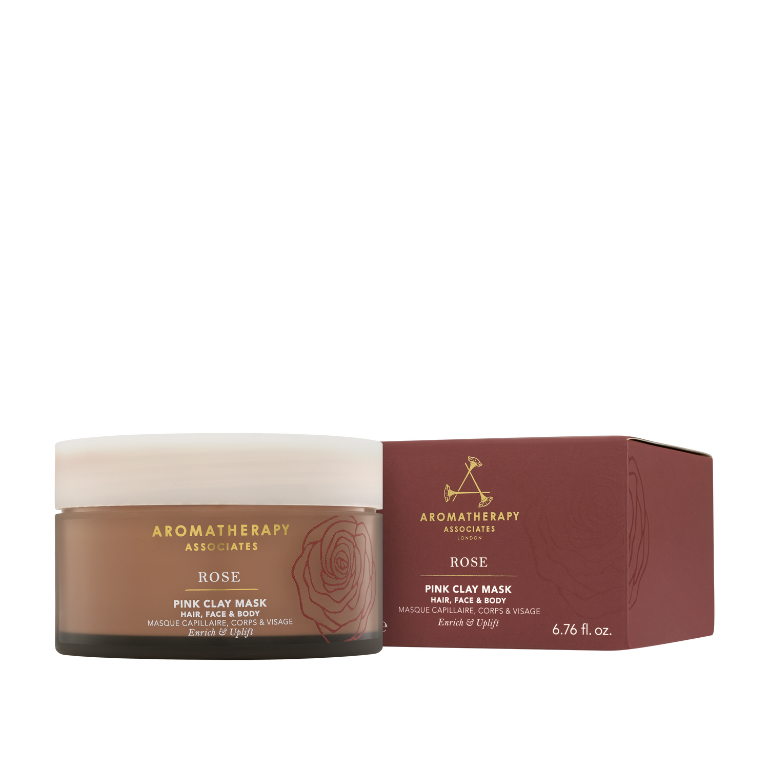 Rose Pink Clay Mask 200ml Aromatherapy Associates