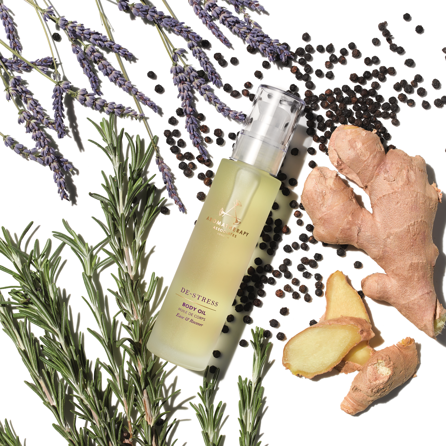 De-Stress Body Oil Aromatherapy Associates